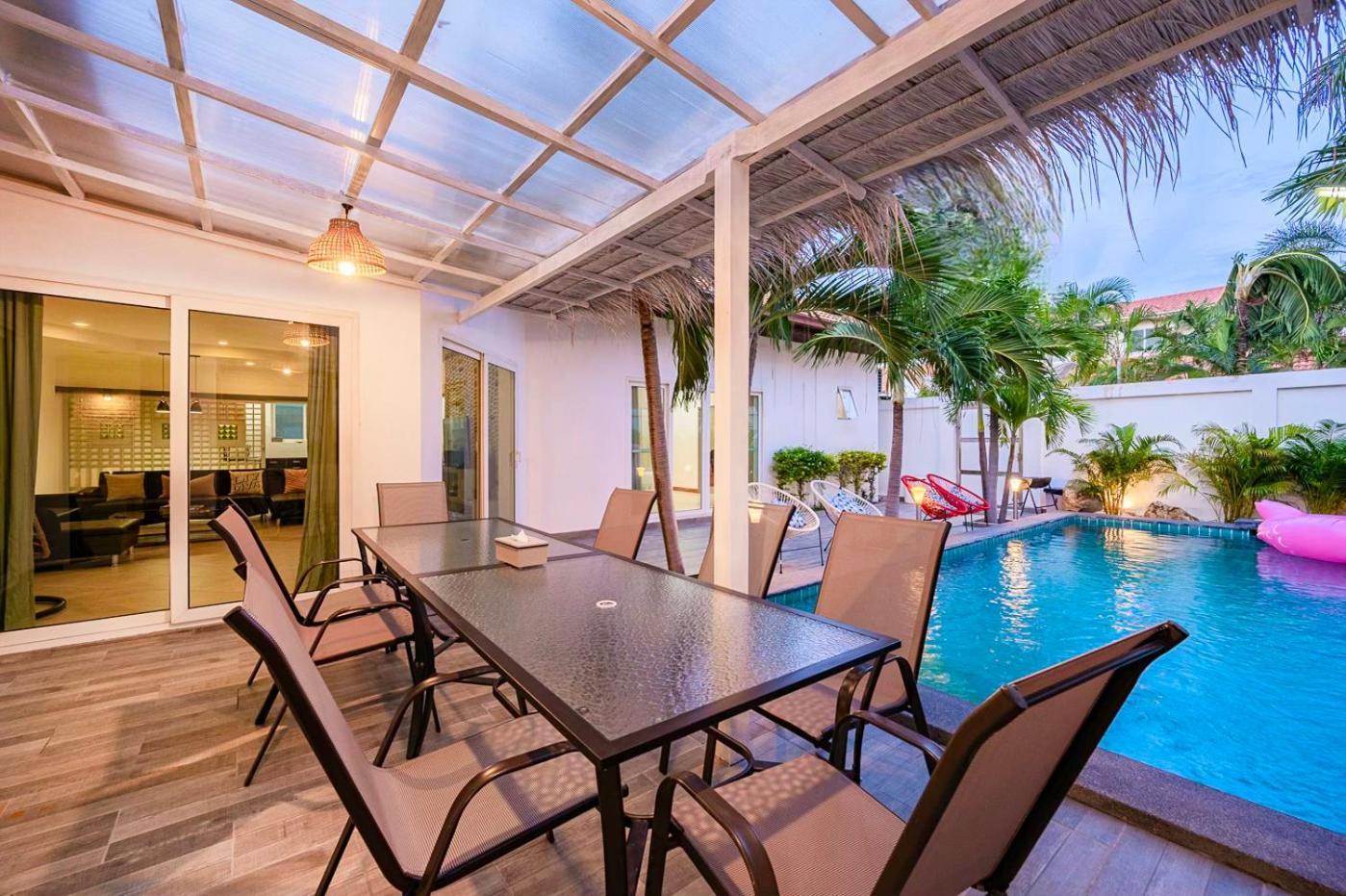 Majestic Residence Pool Villa 4 Bedrooms Private Beach Pattaya Eksteriør bilde
